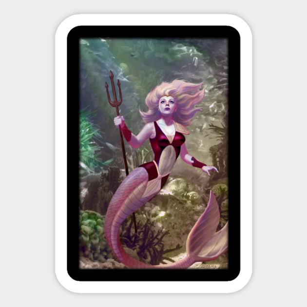 Mermaid Sticker by Paul_Abrams